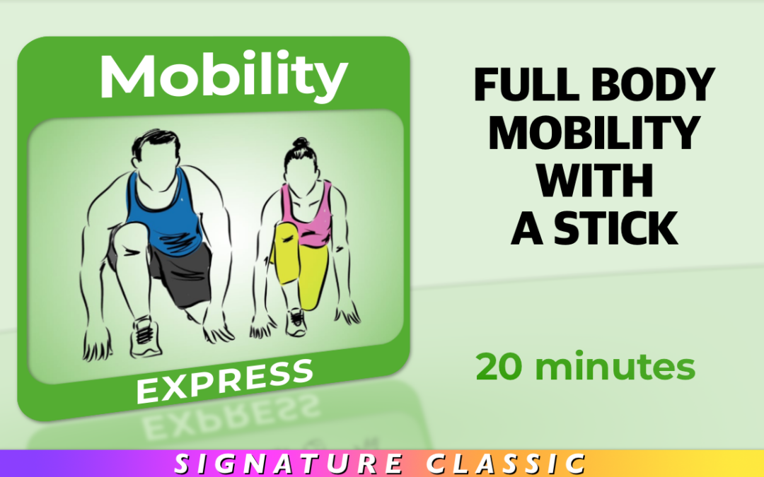 Mobility Express – Full Body Mobility With A Stick